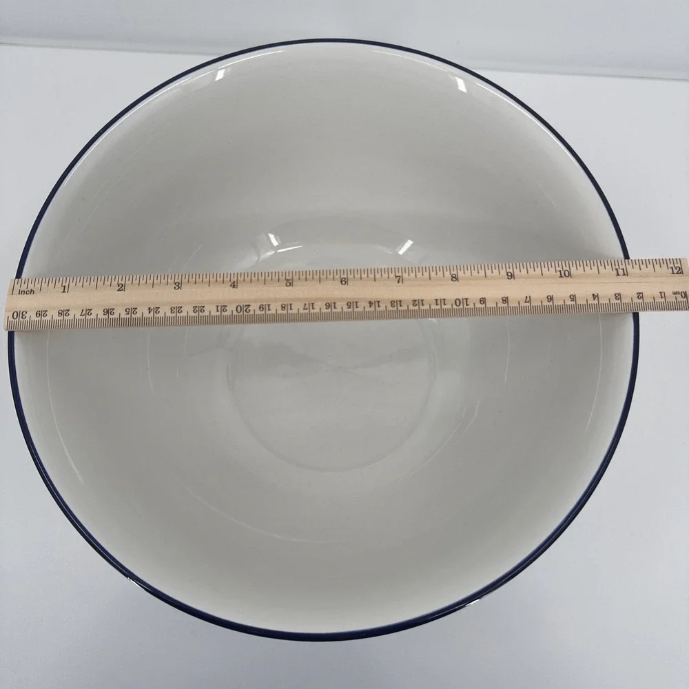 Williams Sonoma Bistro Francais Mixing Bowl GRAND‎ Bake Cooking Wear French